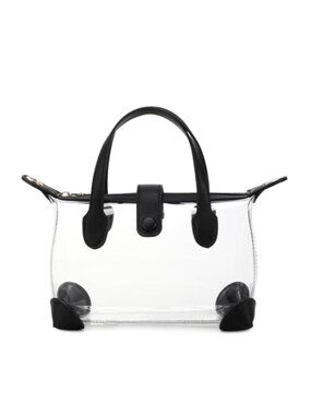 Clear PVC Crossbody Bag Stadium Approved Concert Sports Security